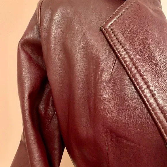 Vintage leather jacket - Picture 7 of 8